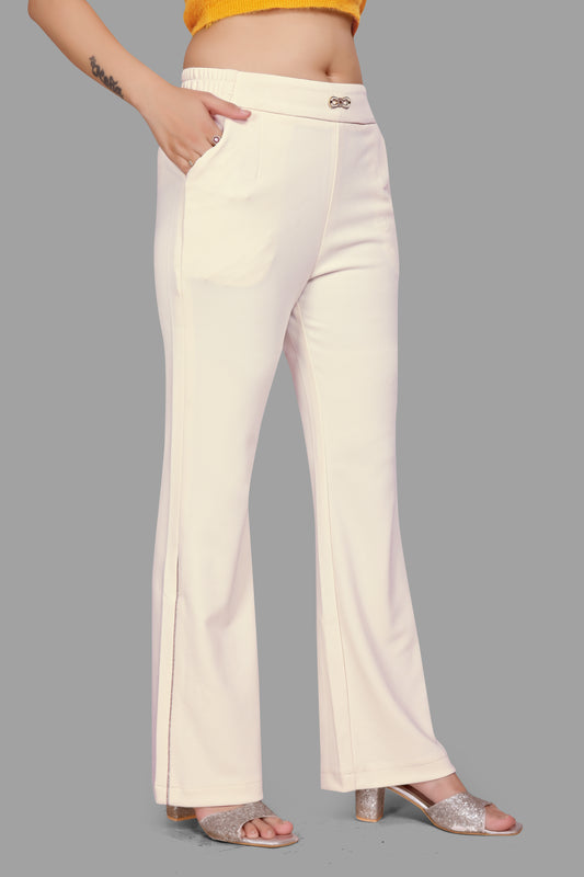 Elegant Wide Leg Trousers