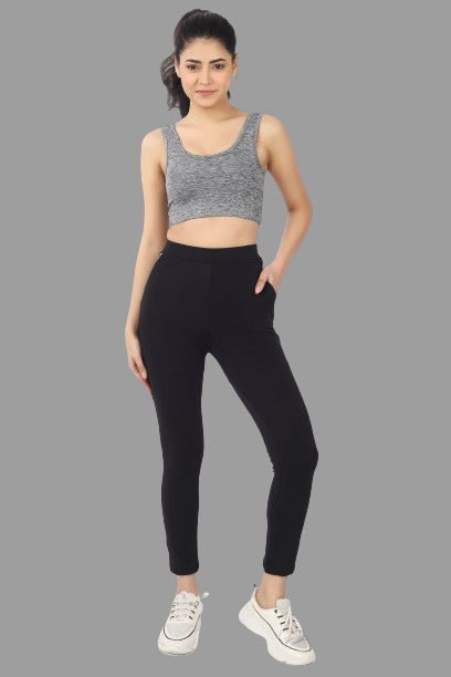 Women's High Waist Workout Leggings with Mesh Panels