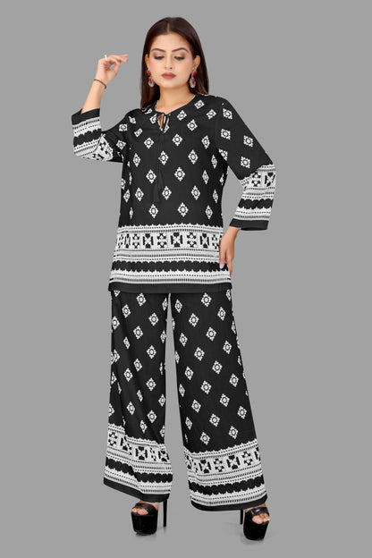 PRINTED CO ORD SET FOR WOMEN