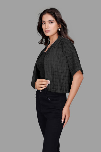 Women’s Layered Tank Top with Shirt – Stylish Two-Piece Casual Set