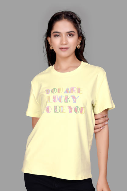 Oversized T-Shirt for Women with sequence work