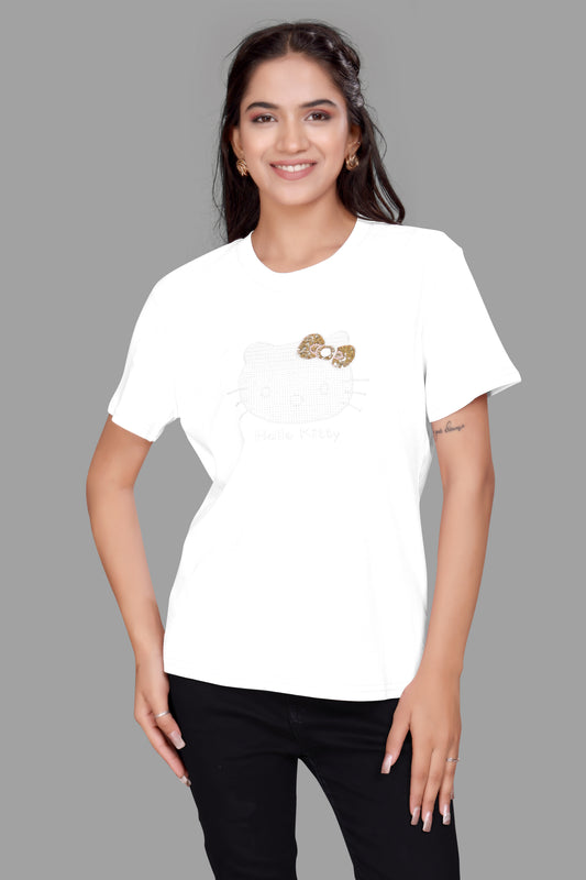 HELLO KITTY Sequence Work Oversized T-Shirt for Women