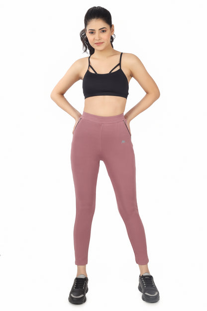 Women's High Waist Workout Leggings with Mesh Panels