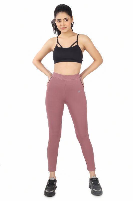 Women's High Waist Workout Leggings with Mesh Panels
